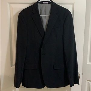 black suit jacket